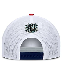 Fanatics Men's Navy/White Washington Capitals Authentic Pro Rink A-Frame Adjustable Hat