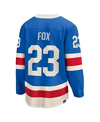 Fanatics Men's Adam Fox Blue New York Rangers Centennial Breakaway Jersey