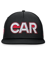 Fanatics Men's Black Carolina Hurricanes Authentic Pro Rink Team Code Snapback Hat