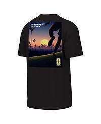 Outerstuff Men's Black 2026 Fifa World Cup Los Angeles Host City Poster Graphic T-Shirt