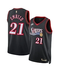 Nike Men's and Women's Joel Embiid Black Philadelphia 76ers Swingman Jersey