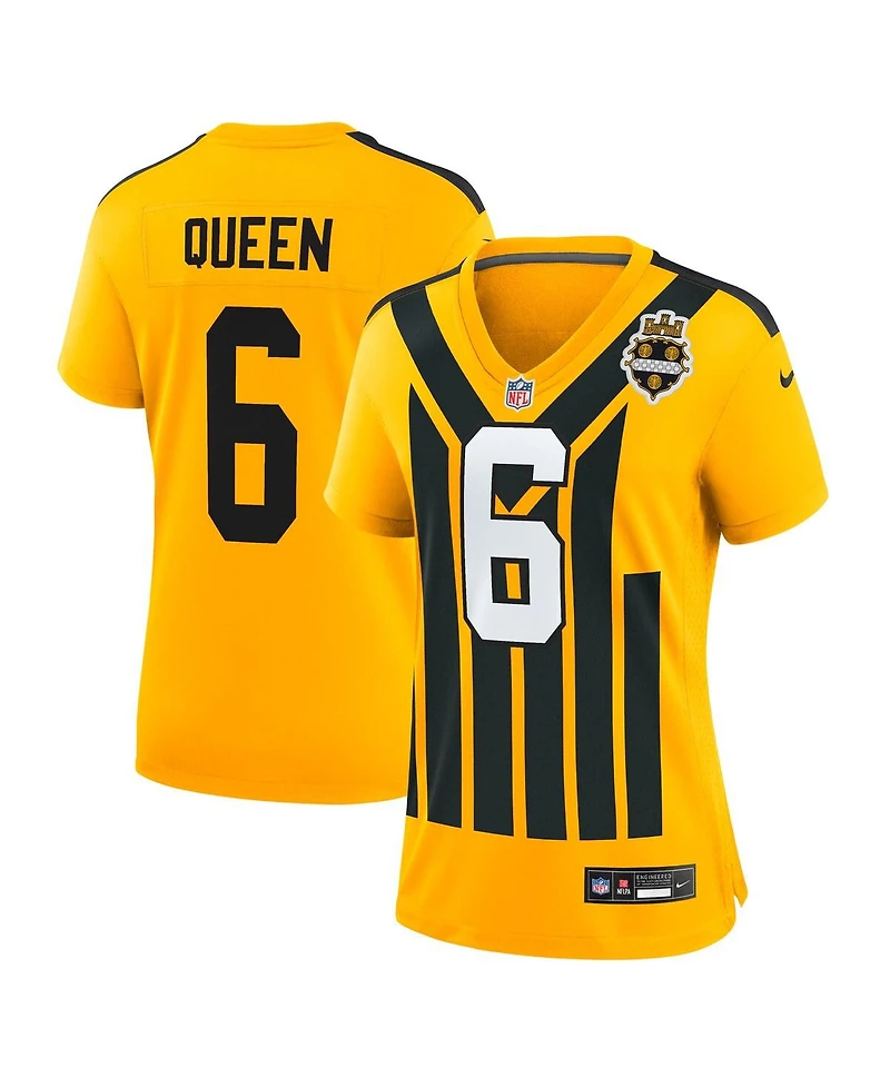 Nike Women's Patrick Queen Gold Pittsburgh Steelers Alternate 1933 Throwback Game Jersey