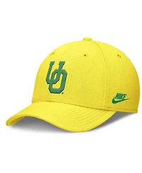 Nike Men's Yellow Oregon Ducks Rise Academic Dri-fit Flex Hat