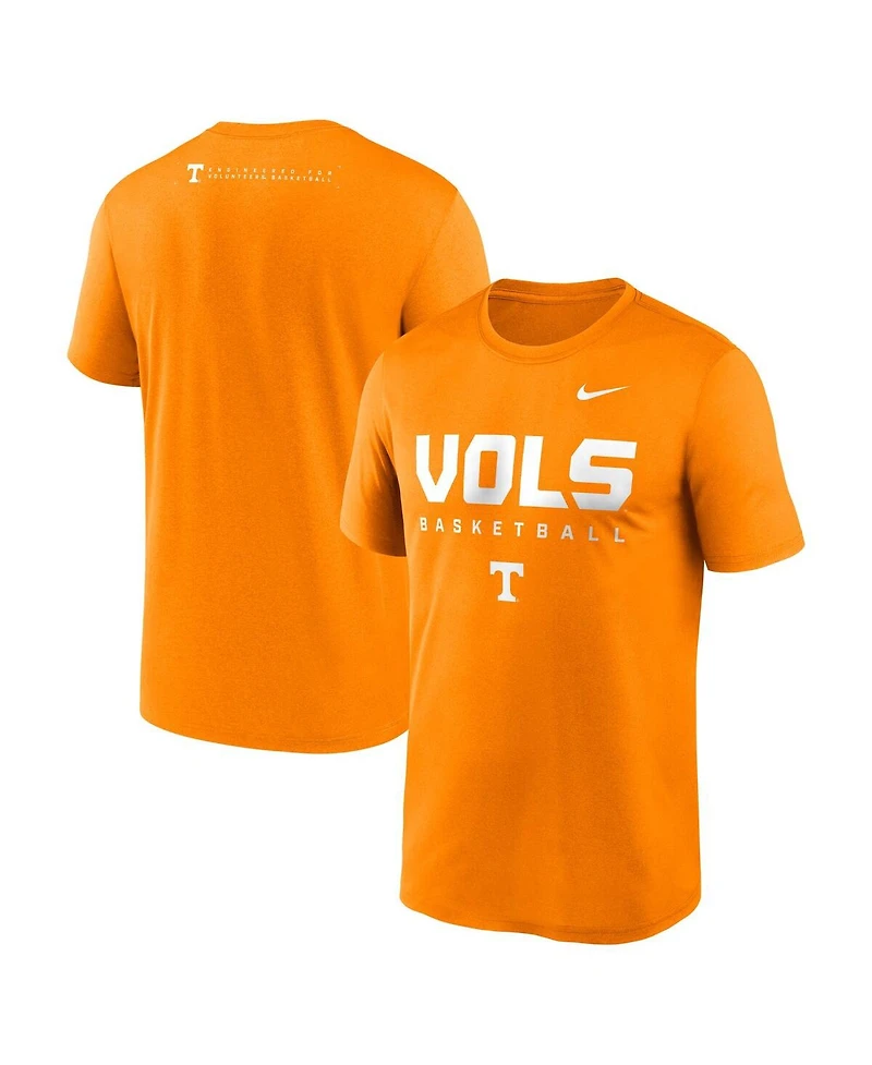 Nike Men's Tennessee Orange Volunteers 2025 Courtside Basketball Legend Dri-fit T-Shirt