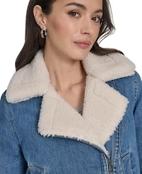 Levi's Women's Denim Moto Zipper Jacket