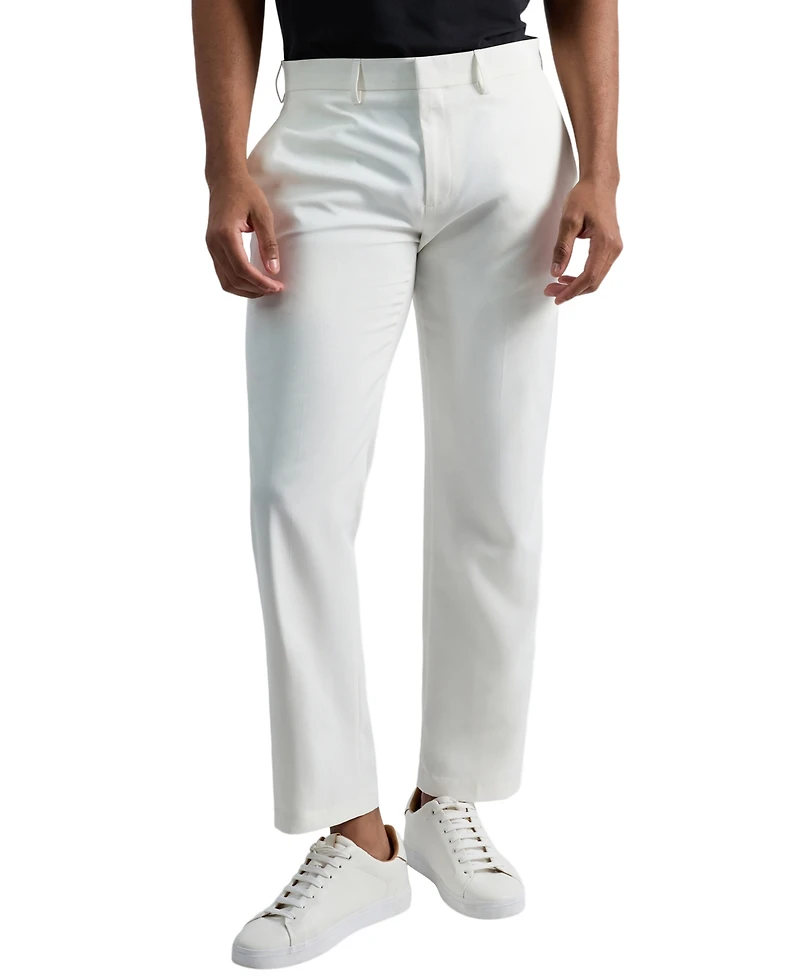 Kenneth Cole Reaction Men's Modern-Fit Micro-Check Dress Pants