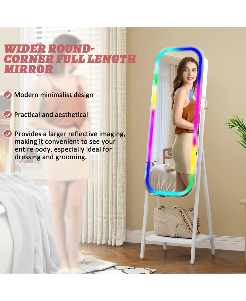 Vlsrka Color Block Full Length Mirror