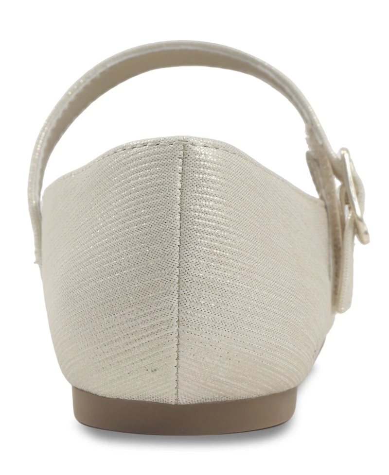 Jessica Simpson Little and Big Girls' Amy Ivie Buckle Strap Dress Shoe