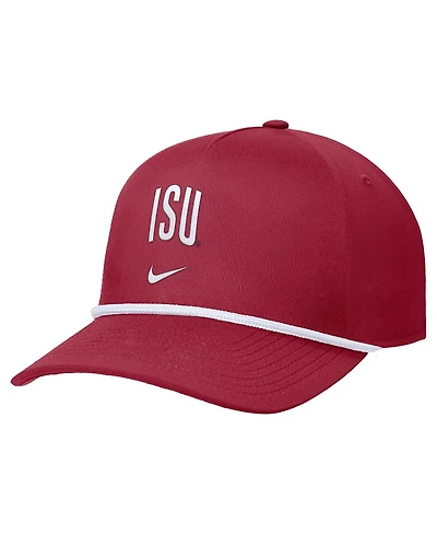 Nike Men's Cardinal Iowa State Cyclones Rise Adjustable Hat