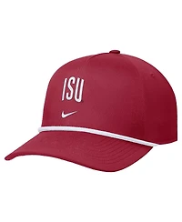 Nike Men's Cardinal Iowa State Cyclones Rise Adjustable Hat