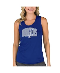 Concepts Sport Women's Royal Los Angeles Dodgers Marathon Racerback Tank Top