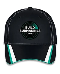 Checkered Flag Sports Men's and Women's Black Brad Keselowski Blue Forge Alliance Uniform Adjustable Hat