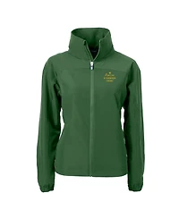 Cutter & Buck Women's Hunter Green Notre Dame Fighting Irish Play Like A Champion Today Charter Eco Full-Zip Jacket