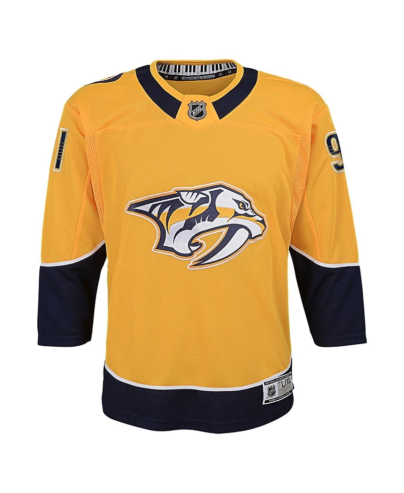 Outerstuff Big Boys and Girls Steven Stamkos Gold Nashville Predators Home Premier Player Jersey