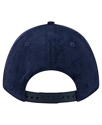 New Era Men's Navy Chicago Bears Cord Corduroy 9FORTY A-Frame Adjustable Hat