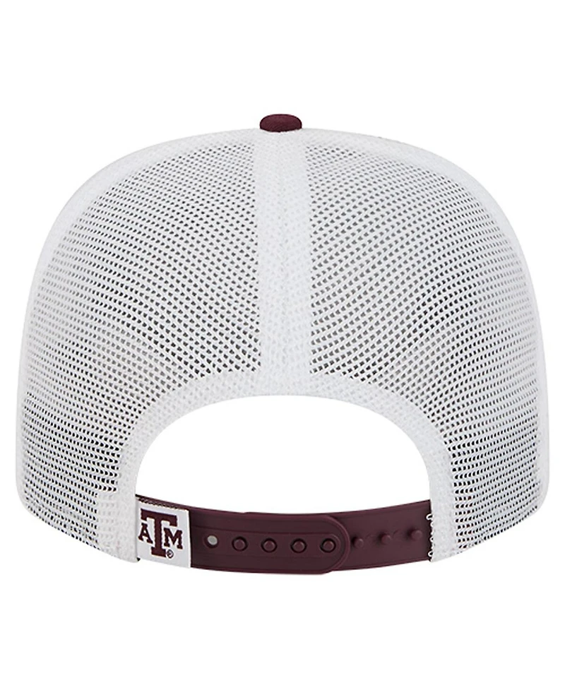 New Era Men's Maroon Texas A M Aggies Team 9SEVENTY Coolera Trucker Adjustable Hat