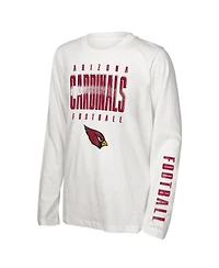 Outerstuff Big Boys and Girls Arizona Cardinals The Mix Combo T-Shirt Set