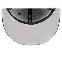 New Era Men's Black Tampa Bay Rays Tri-Hit 59FIFTY Fitted Hat