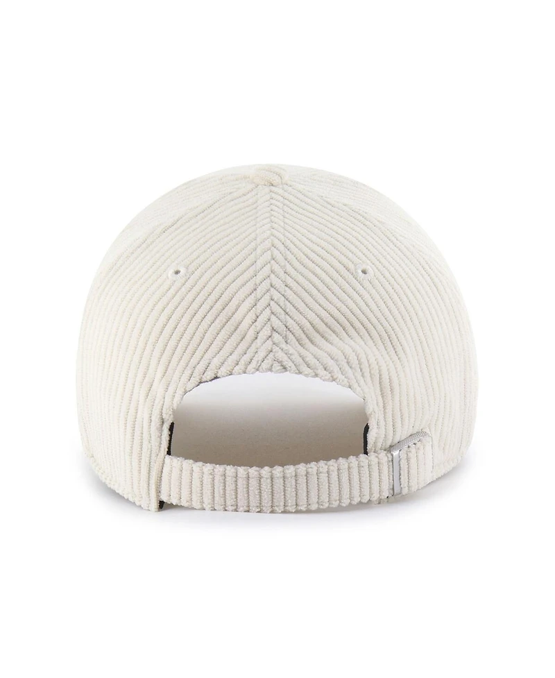 '47 Brand Men's and Women's Cream Georgia Bulldogs Luminance Mellow Clean Up Adjustable Hat