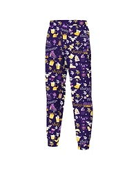 Outerstuff Big Boys and Girls Purple Minnesota Vikings Chestnut Holiday Sleep Set