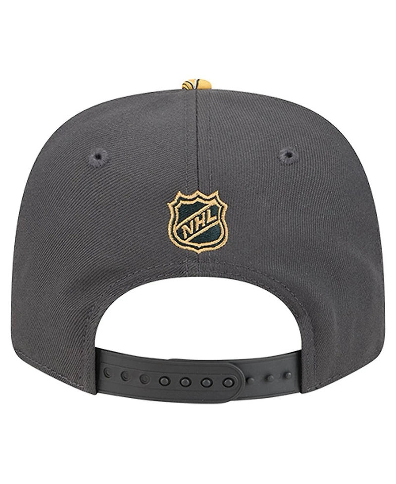 New Era Men's Gray Vegas Golden Knights Mascot Visor 9SEVENTY Adjustable Hat