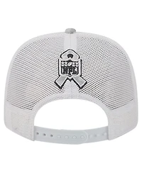 New Era Men's Gray San Francisco 49ers Salute to Service Fan Pack 9SEVENTY Trucker Adjustable Hat