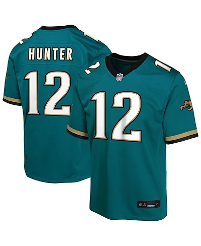 Nike Big Boys and Girls Travis Hunter Teal Jacksonville Jaguars Alternate Game Jersey