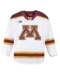 Ccm Men's White Minnesota Golden Gophers Away Replica Hockey Jersey
