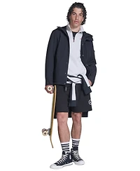 Converse Men's Hooded Long-Sleeve Jacket