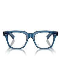 Oliver Peoples Men's Square Alfrey Eyeglasses, OV5570U