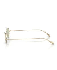 Oliver Peoples Men's Round Calidor Eyeglasses, OV1185