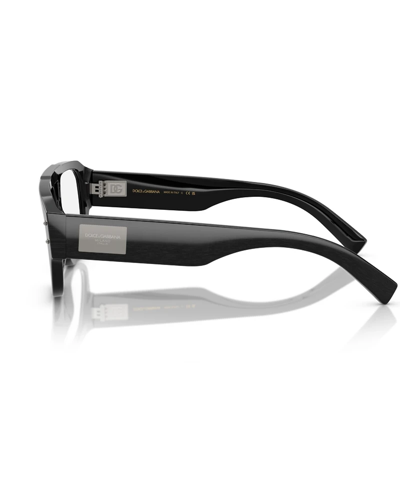 Dolce Gabbana Men's Aviator Eyeglasses