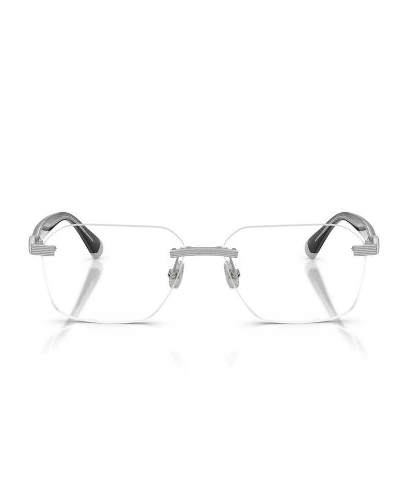 Brunello Cucinelli Men's Square Tyler Eyeglasses, BC1011T