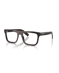 Prada Men's Square Eyeglasses, Pr C03V