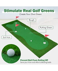 Skonyon Golf Putting Green with Realistic Artificial Grass Turf