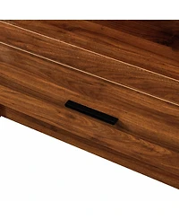 Casainc 70.87" Tall Kitchen Pantry Cabinet with Pull-Out Multi-Tier Shelf, 1 Drawer, Aluminum Frame Glass Door, Freestanding Storage