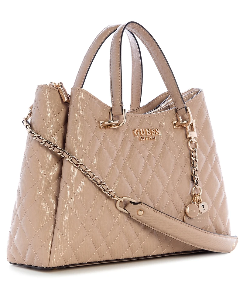 Guess Isemay Girlfriend Medium Satchel Bag