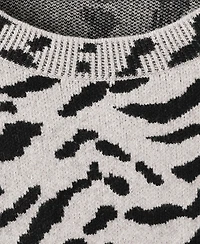 Mango Women's Animal Print Sweater