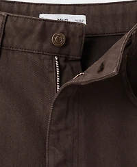 Mango Women's Mid-Rise Straight Jeans