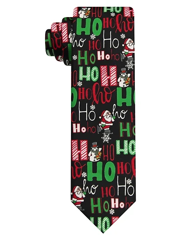 Hallmark Holiday Traditions Men's H Character Slim Tie