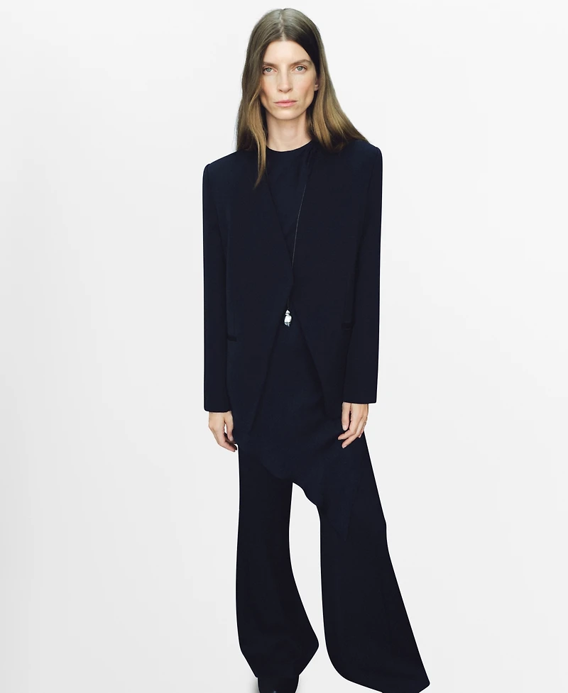 Mango Women's Double-Breasted Suit Jacket