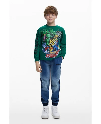 Desigual Boys's Marvel long-sleeve T-shirt
