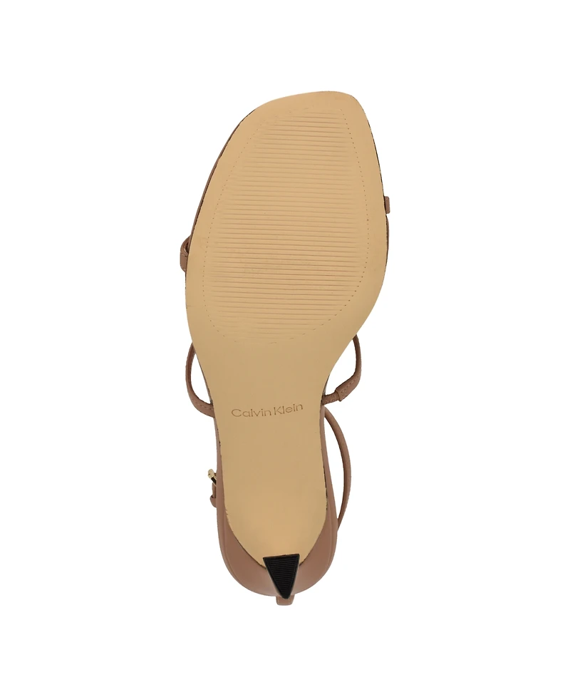 Calvin Klein Women's Pelara Caged Strappy Stiletto Sandals