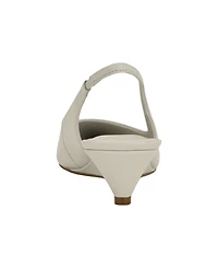 Calvin Klein Women's Mavalyn Tapered Low Wedge Slingback Pumps