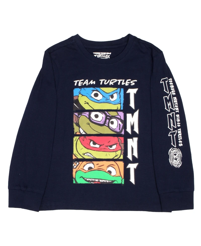 Teenage Mutant Ninja Turtles Boys 2 Pack Long Sleeve T-Shirt
