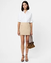 French Connection Women's Side Zipper Mini Skirt