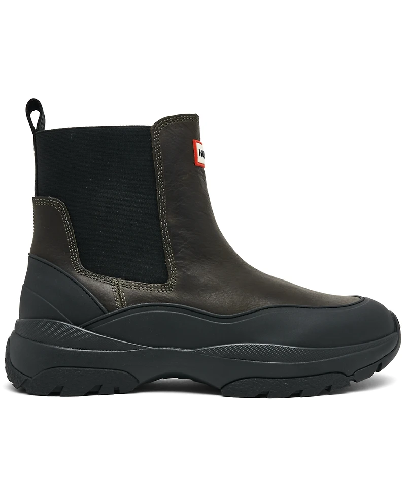 Hunter Men's Landon Waterproof Chelsea Boots from Finish Line