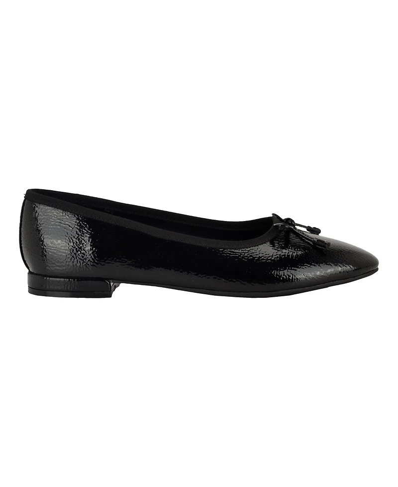 Calvin Klein Women's Cyrie Low Block Heel Ballet Flats