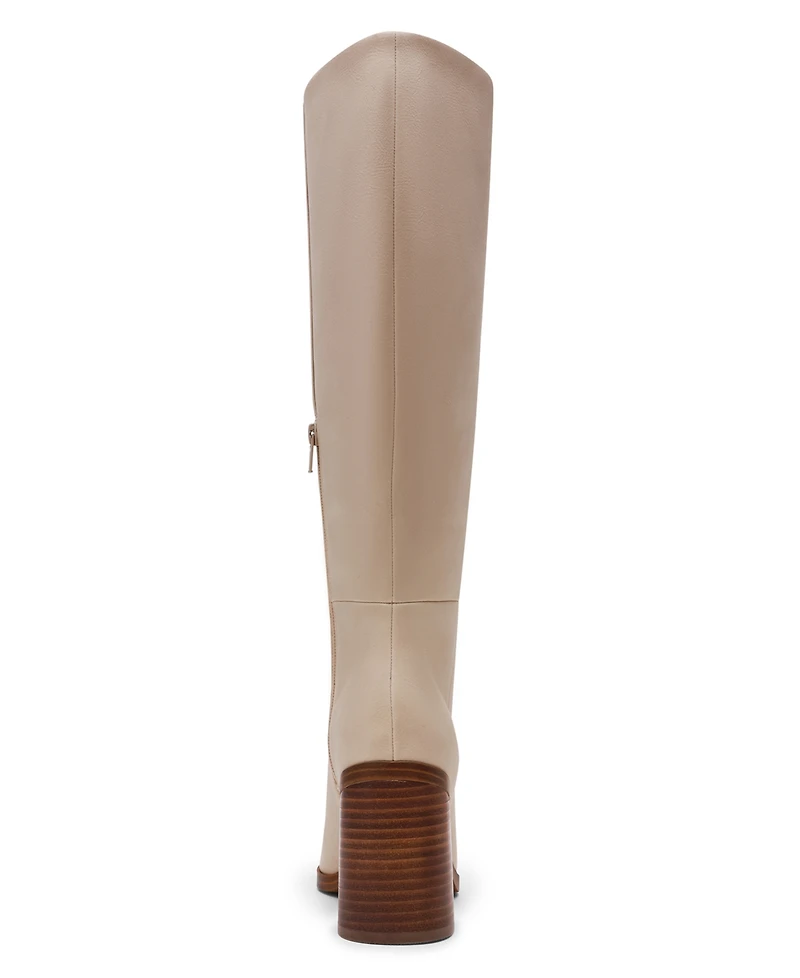 Dv Dolce Vita Women's Flapper Knee-High Block-Heel Dress Boots