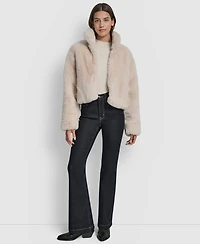 Dkny Jeans Women's Long-Sleeve Cropped Jacket